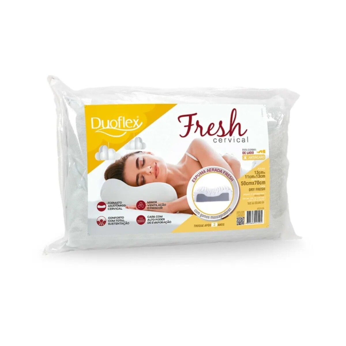 Almohada Duoflex Nasa Cervical Fresh At2100 
