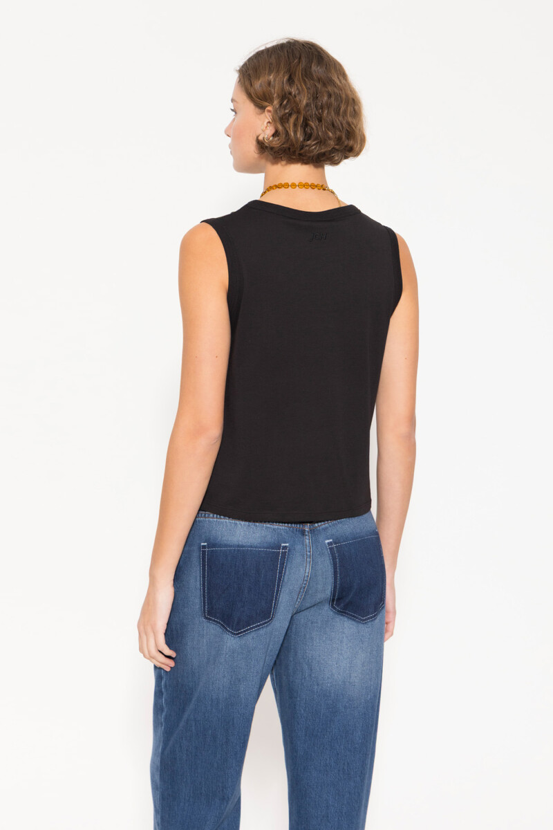 MUSCULOSA FANTASTI Negro
