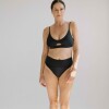 Culotte Etta – Bikini de tejido italiano con filtro UV+50 Negro