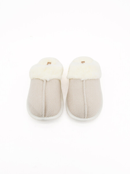 PANTUFLA PIPA OFF WHITE