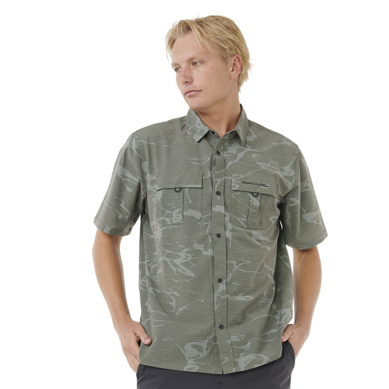 Camisa Rip Curl Search Aerotech 4Way - Verde Camisa Rip Curl Search Aerotech 4Way - Verde