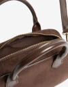 Bowling Cartera Bowling Suede - Marron Chocolate