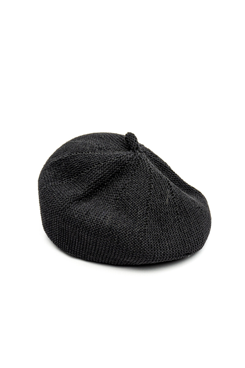 Gorro Boina - Negro 
