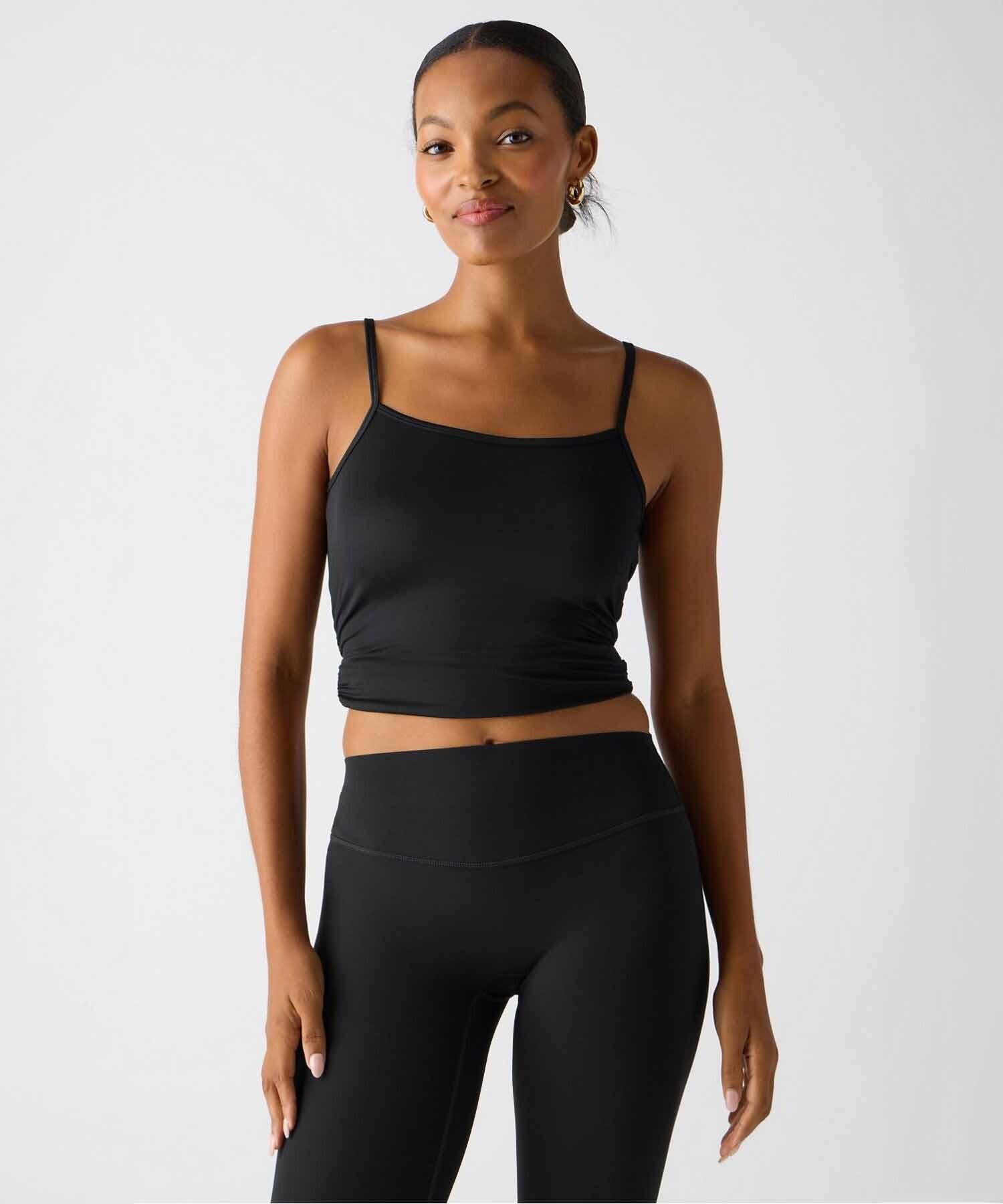 Top Reversible Whisper Crossover Mujer Black