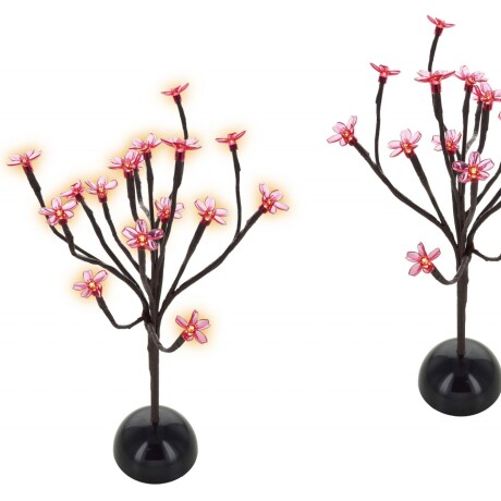 LAMPARA LED ARBOL CON FLORES 22792 LAMPARA LED ARBOL CON FLORES 22792