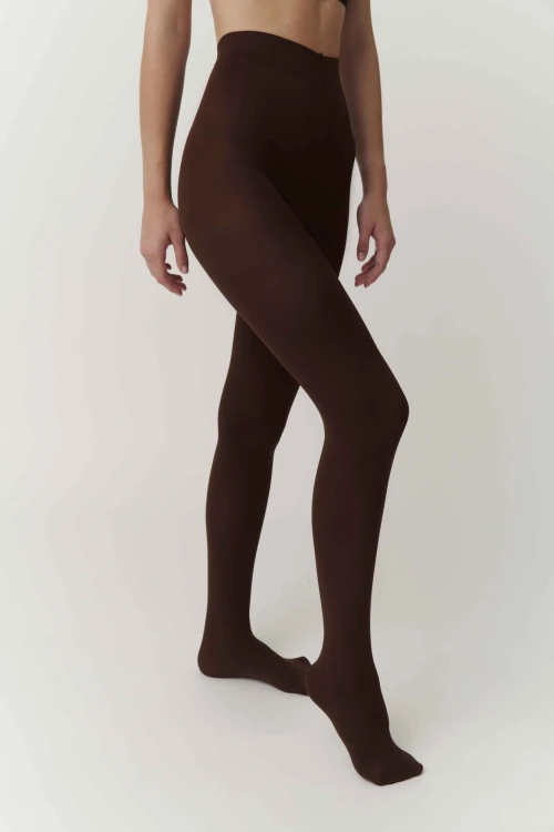 Collant GERME Opaca 80 denier Chocolat