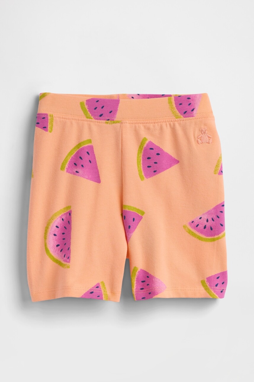 Calza Biker Toddler Niña Icy Orange