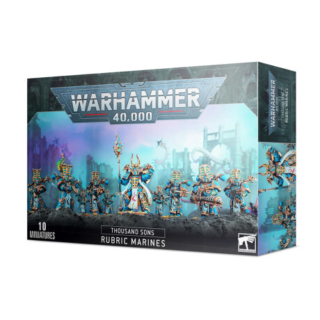 Warhammer 40K Thousand Sons Rubic Marines Warhammer 40K Thousand Sons Rubic Marines