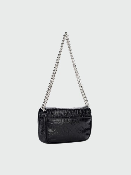 Bolso de hombro mini con herrajes 0