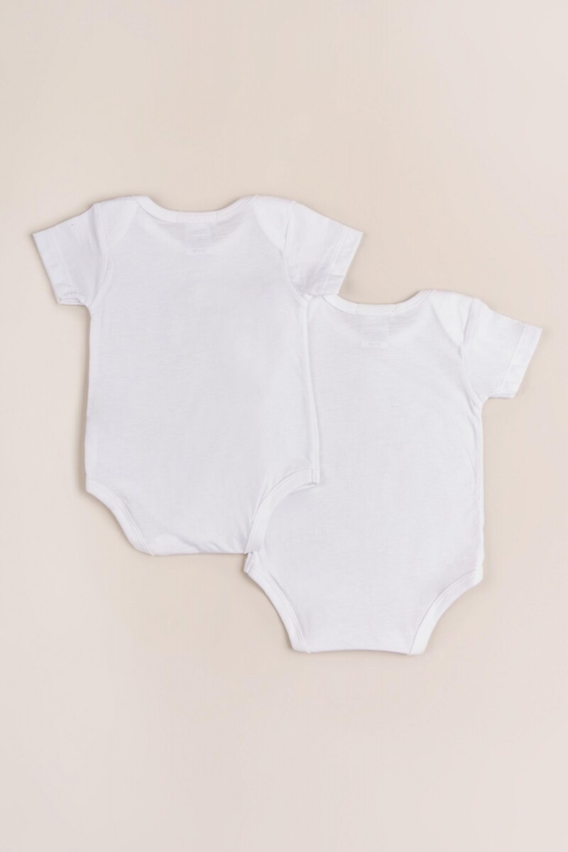 BODY MC AMERICANA LOGO SET X2 Blanco