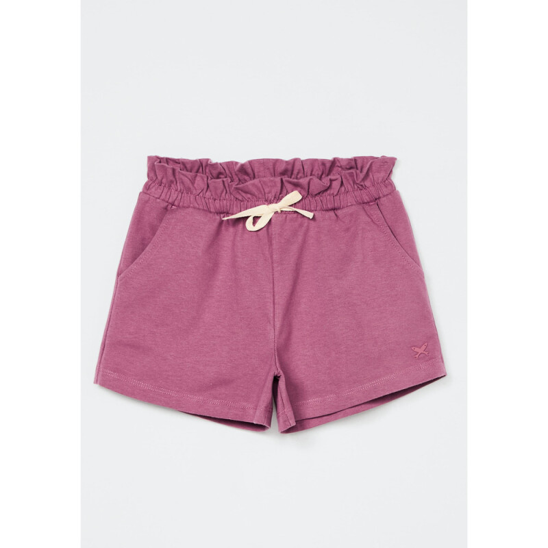 SHORTS FEM ROXO MEDIO