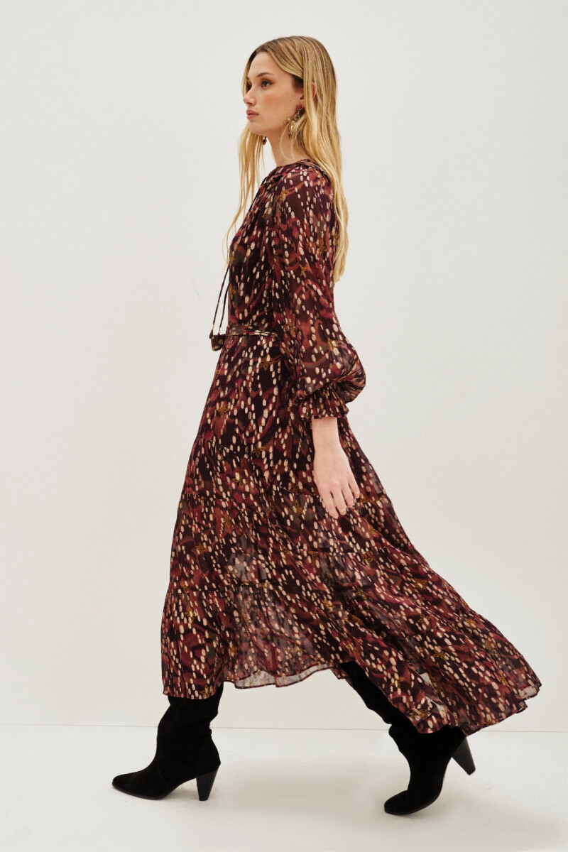 Vestido Cooper Ikat Multicolor
