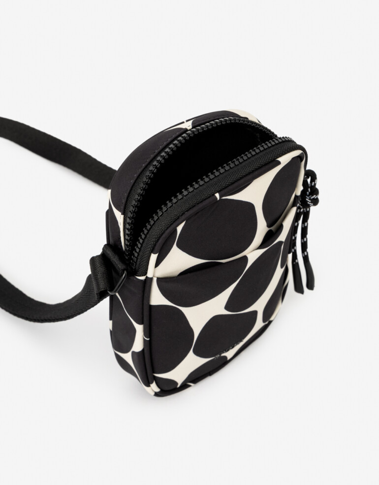 Complemento Marroquinería Nylon Pouch En Material Reciclado - Estampado Lunares