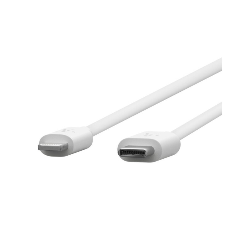 Cable De Datos Belkin p Apple USB-C a Lightning 1 Mts White Cable De Datos Belkin p Apple USB-C a Lightning 1 Mts White