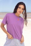 Remera Tag Lila