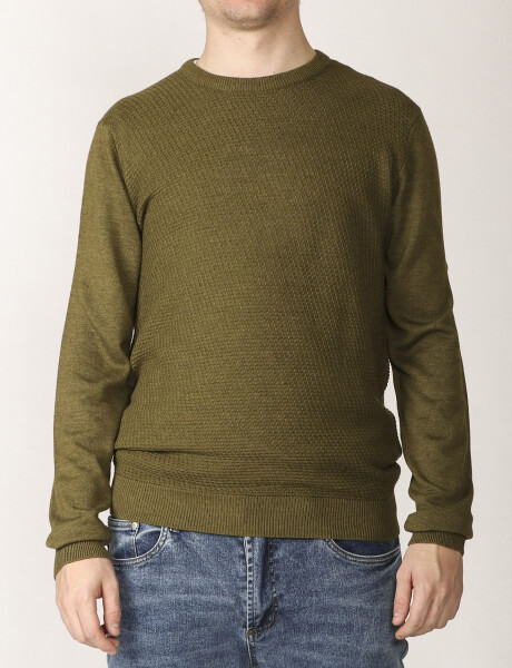 470987 SWEATER HARRINGTON LABEL Verde