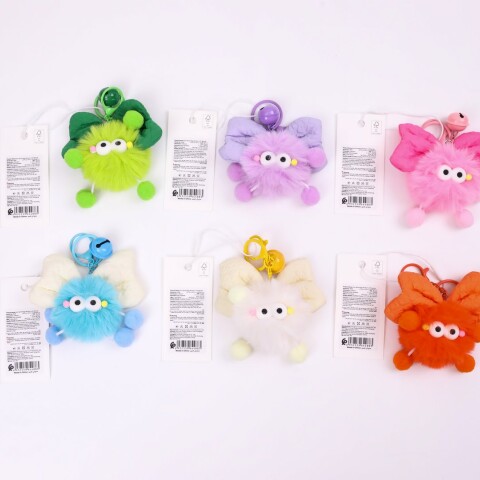 COLGANTE PARA BOLSO DE DUENDE DE HOLLÍN CON PAJARITA COLGANTE PARA BOLSO DE DUENDE DE HOLLÍN CON PAJARITA