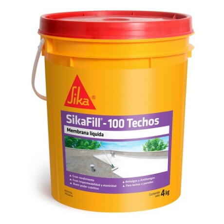 Membrana líquida blanca Sika Sikafill-100 Techos 20+4kg Blanco