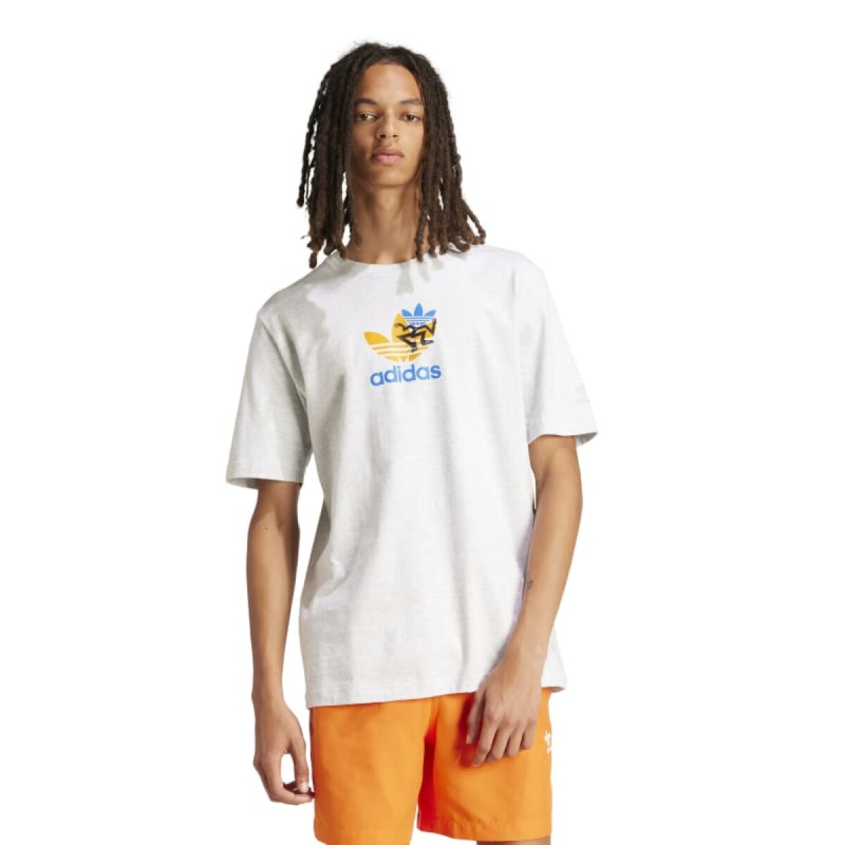 Remera Adidas Supply - Gris 