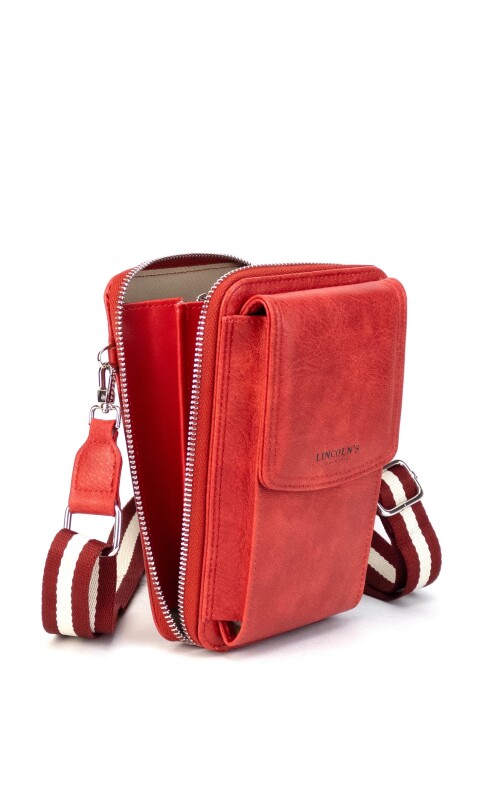 PHONEBAG / PORTA CELULAR DAISY CARMIN