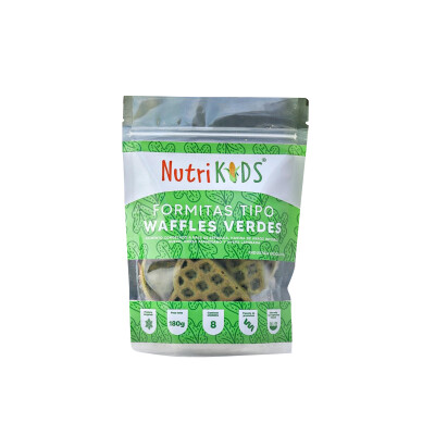 Waffles verdes Nutrikids Waffles verdes Nutrikids