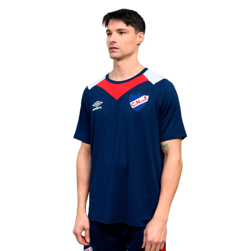Remera de Hombre Umbro Nacional Oryn Azul - Rojo
