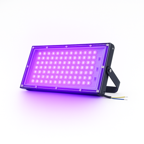 LUZ REFLECTOR UV LED 100W CON INTERRUPTOR LUZ REFLECTOR UV LED 100W CON INTERRUPTOR
