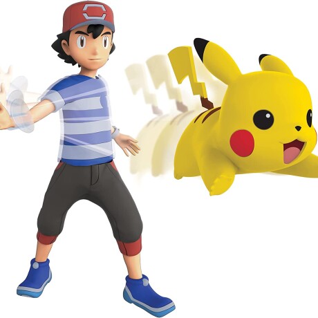 Figura Pokémon Ash y Pikachu 11 cm 001