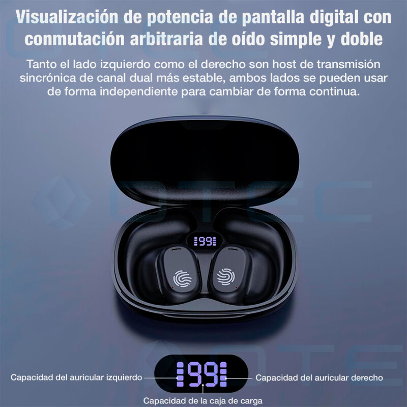 Auriculares De Oído Abierto Con Bluetooth Auriculares De Oído Abierto Con Bluetooth
