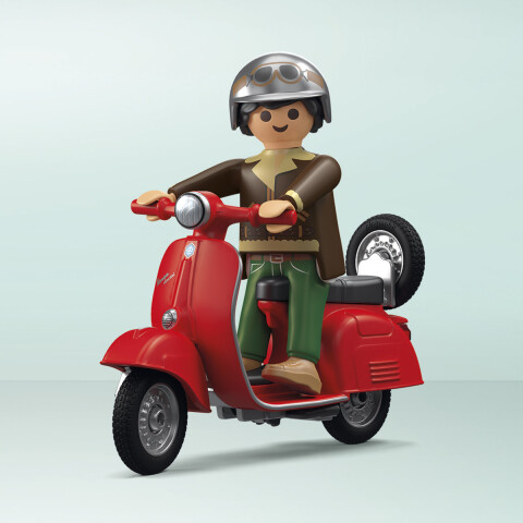 Mecánico de Vespa Años 60 Playmobil 88 Piezas con Figuras U