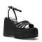Sandalias de Mujer Miss Carol SEOUL con plataforma Negro