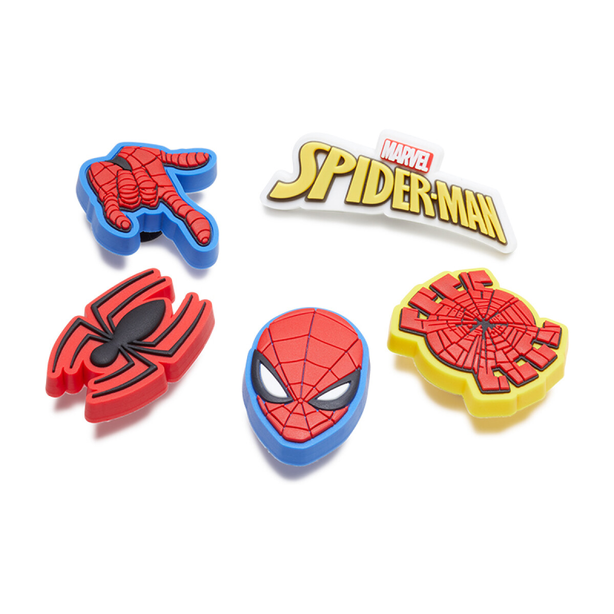 Jibbitz™ Charm 5 Pack Spider Man - Multicolor 