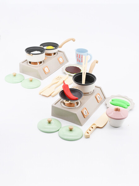 COCINA CON OLLAS GOOD FOOD VERDE