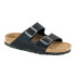 Sandalia Arizona Soft Footbed - Oiled Leather - Regular Negro