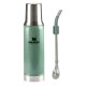 Set Stanley Termo tapa mate 2en1 800ml + Bombilla Verde