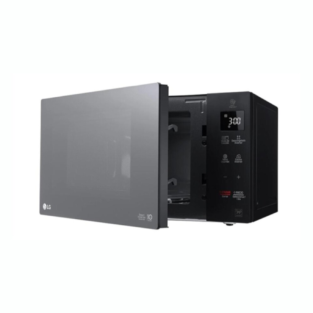 Microondas LG inverter con grill 42L MH8236GIR acero inoxidable