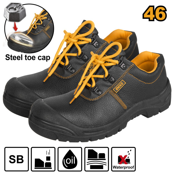 ZAPATO DE TRABAJO BAJO NEGRO N°46 INGCO SSH03SB.46 ZAPATO DE TRABAJO BAJO NEGRO N°46 INGCO SSH03SB.46