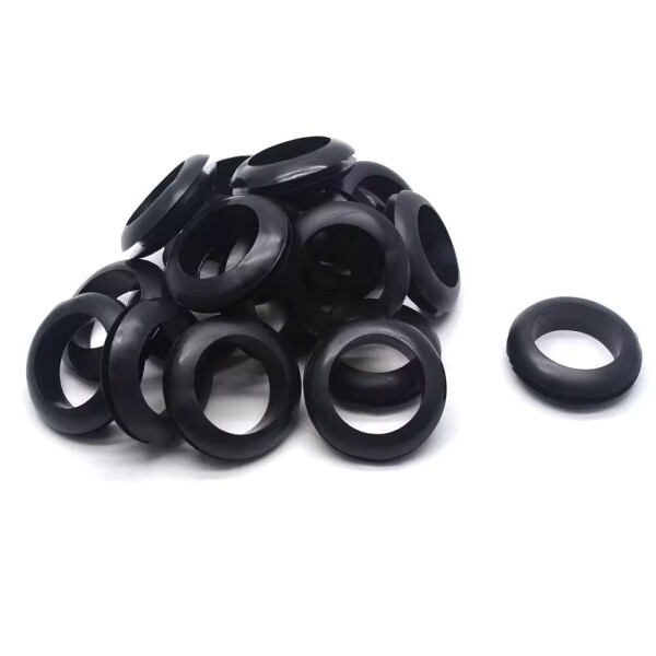 Ojal Goma 40MM Negro Pack X500 Anillo Sellado Junta Arandela Variante Color Negro