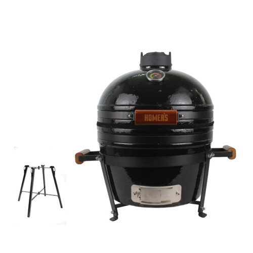 Kamado 16" con soporte elevador de obsequio Kamado 16" con soporte elevador de obsequio