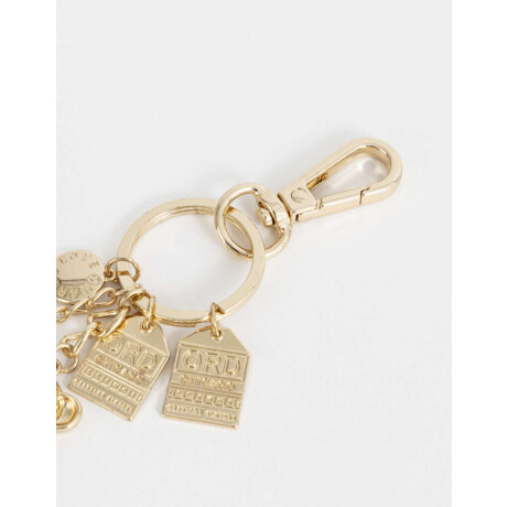 Llavero Y Charm Multidijes Travel Combinacion Multicolor