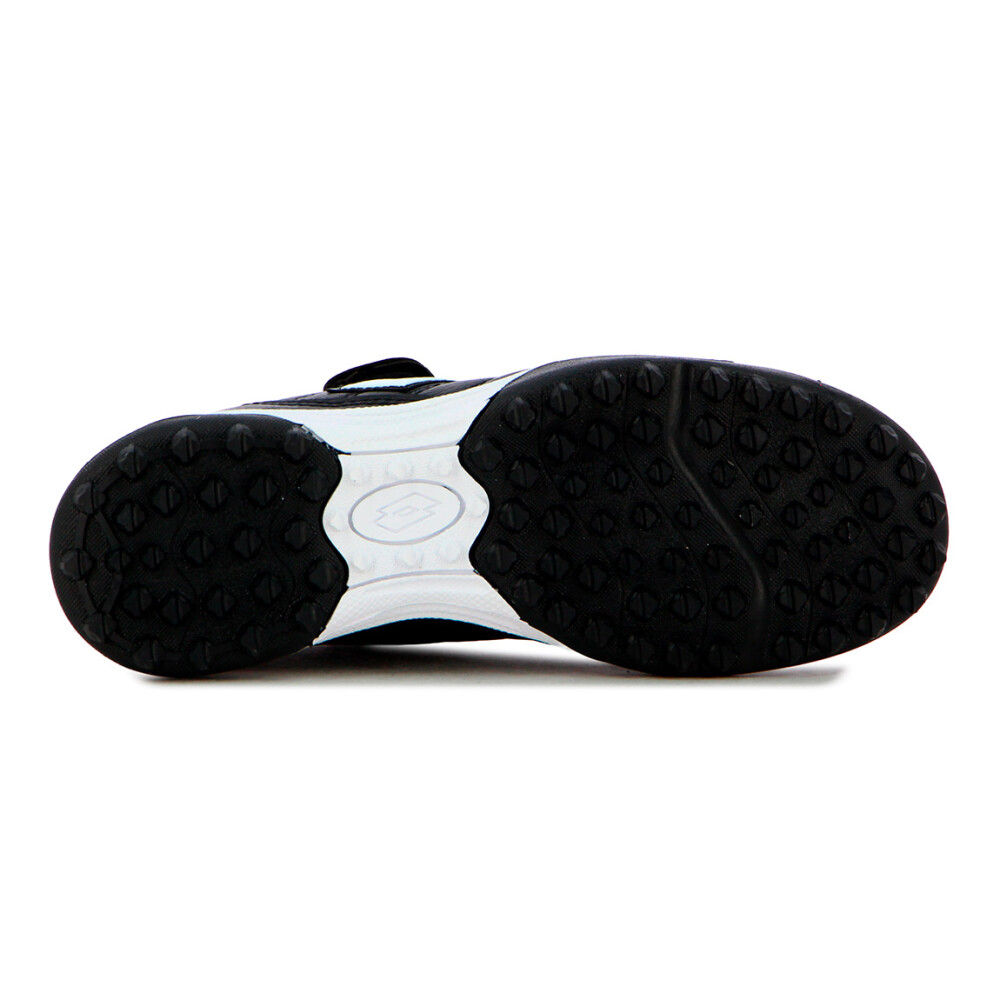 Lotto BOLOGNA Futbol sala TF Niño - Negro/Blanco Negro-Blanco