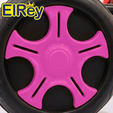 Auto Go Karting Pedal Infantil Cuatriciclo Carrera Rosa