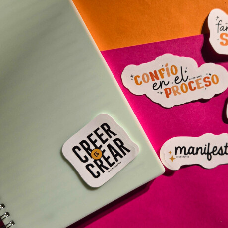 Pack de 5 stickers Mis Petates Motivación