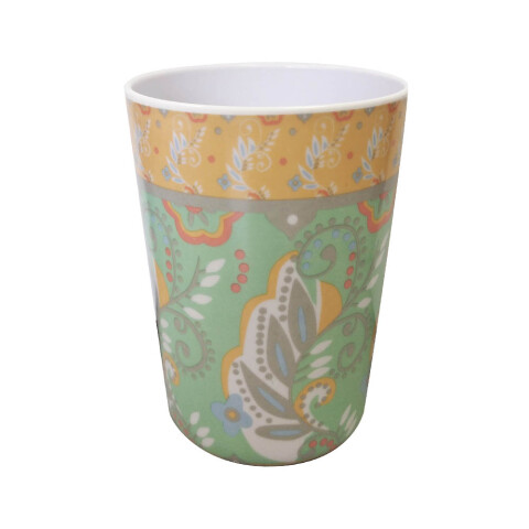 Vaso Melamina 350ml - Varios Diseños Mandala Turquesa
