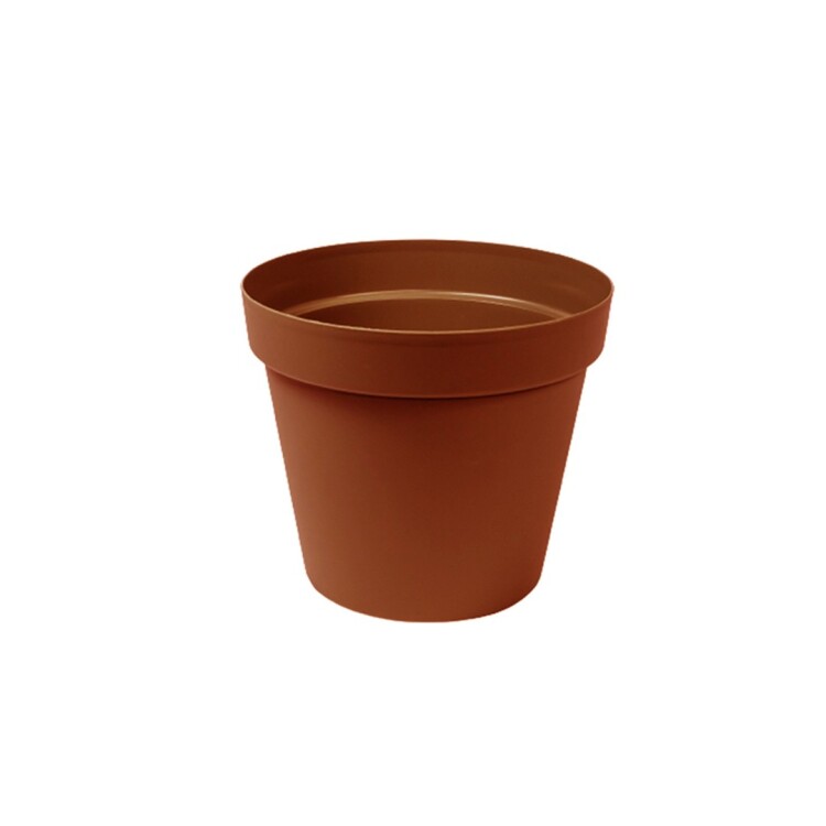 MACETA REDONDA FLORATTA N50 60 LITROS TERRACOTA