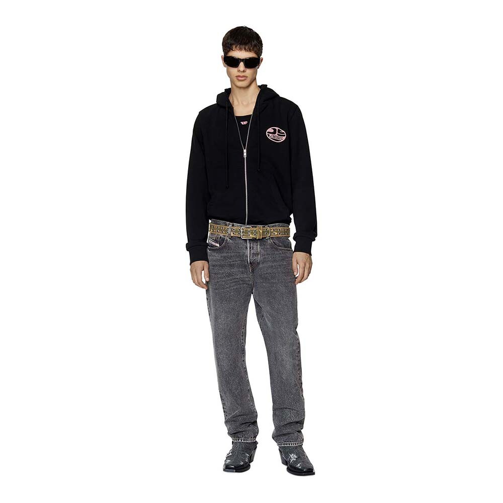 S-Ginn-Hood-Zip - Hombre Black