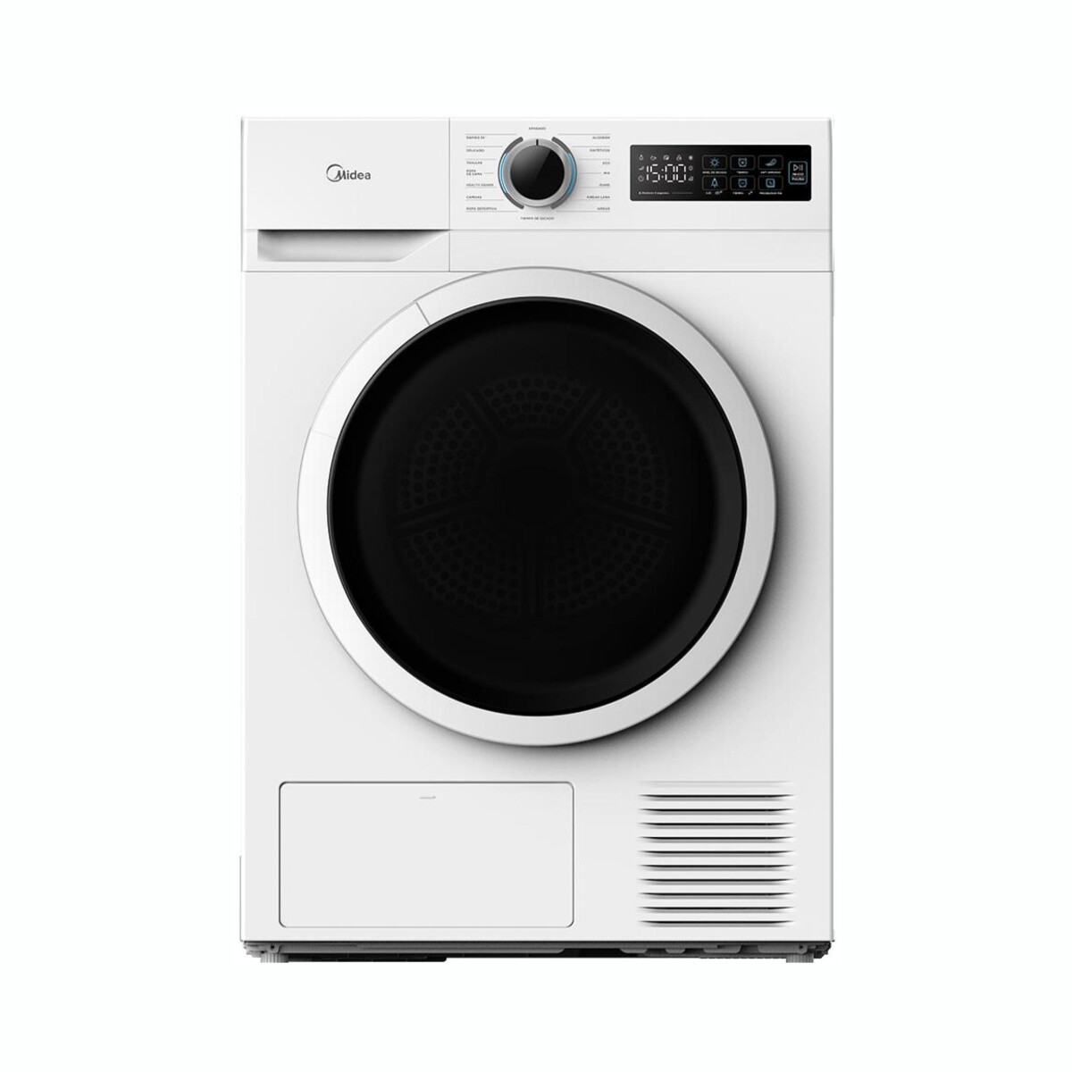 Secarropas MIDEA MD110H80/W Capacidad 8Kg Carga Frontal 
