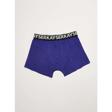 Boxer bamboo corto Azul