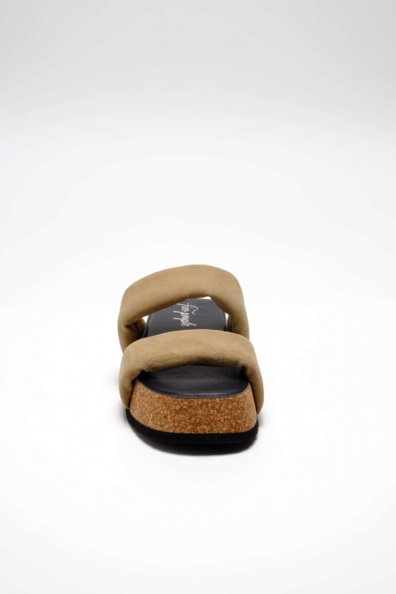 FAIRMOUNT FLARED SANDAL Vison