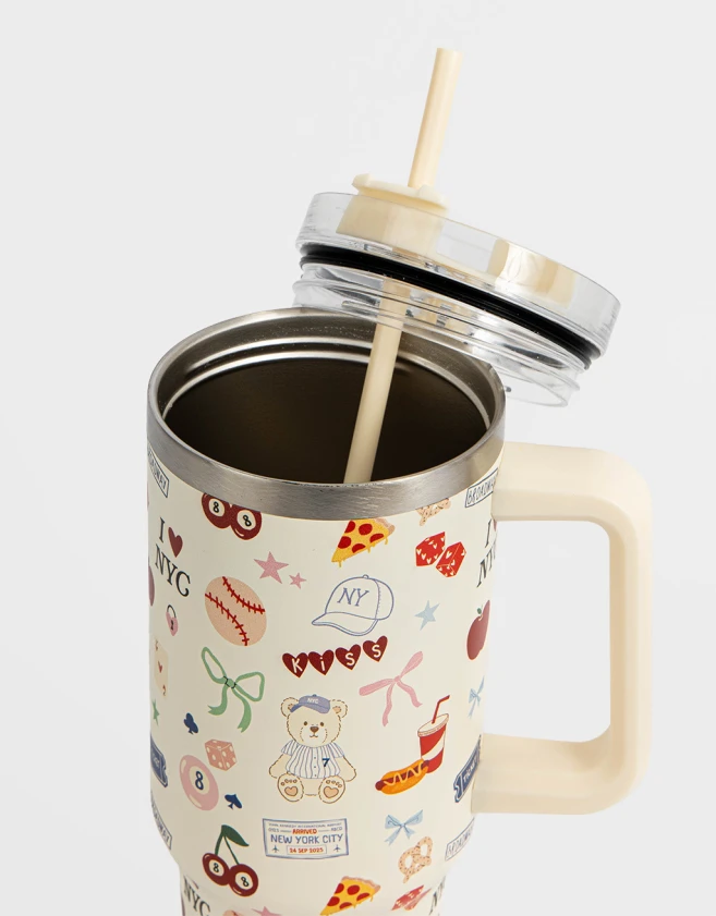 Accesorios Cocina Vaso Stanley Vaso Alto Térmico De Acero Inóxidable De 1000 Ml - Combinacion Multicolor